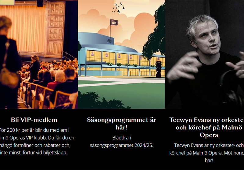 Illustration till Malmö operas säsongsprogram 2024/2025